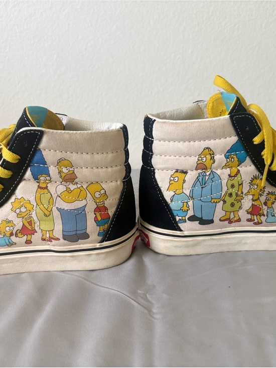 Vans Other - Vans x The Simpsons Kids' High-Top Sneakers in Yellow/Black